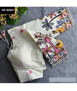 Las últimas colecciones de blusas de moda para mujer con hermosos bordados, blusa elegante lista para usar para Saree y Lehenga - Product Image 1