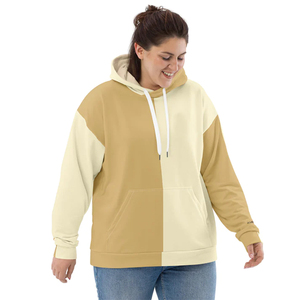 Nuevo diseño de sudaderas con capucha para niñas, dos tonos de colores, con estilo, precio al por mayor, 100% algodón, Polar, tendencia, sudaderas con estilo - Product Image 1