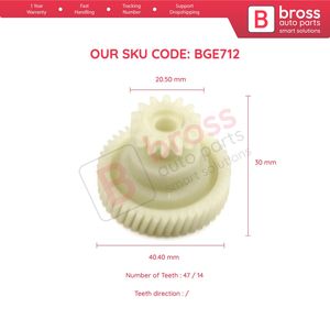 BGE712 tendeur de ceinture de sécurité gauche chargeur moteur réparation engrenage pour CLK classe W209 C209 A209 E W207 C207 A207 cabriolet coupé - Product Image 6