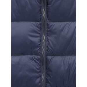 เสื้อแจ็คเก็ตพัฟเฟอร์ผ้าแคนวาสคอตั้งสำหรับผู้ชายแบบกำหนดเองสำหรับฤดูหนาว OEM พิมพ์ลายตามสั่ง กันน้ำ ระบายอากาศได้ดี เหมาะสำหรับกิจกรรมกลางแจ้ง - Product Image 4