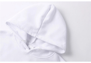 OEM 2025 logo Suéter estilo pecho de doble línea Hombres Sudaderas con capucha sueltas Algodón transpirable Alta calidad Casual Sudaderas con capucha para hombre - Product Image 3