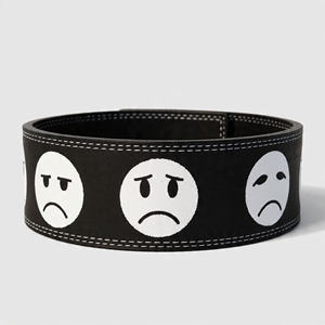 OEM Cartoon Printed 13MM Heavy Duty Powerlifting Lever <b>Belt</b> with <b>Back</b> <b>Support</b> <b>for</b> Training and Workout-Genuine Leather - Product Image 2