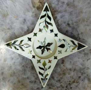 Sous-verres classiques ronds en nacre, élégants, pour tasses à thé, mugs et verres, conçus pour un attrait de table haut de gamme, écologiques - Product Image 5