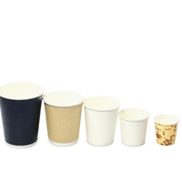 ECOLIFE Gobelets jetables de 12 oz avec couvercles - Gobelets en papier écologiques recyclables pour boissons, pour les voyages, le camping, les mariages