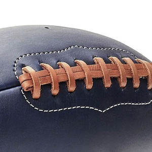 Ballon de rugby de dernière génération, en cuir de qualité supérieure, ballon de rugby personnalisé avec couleur et logo - Product Image 6