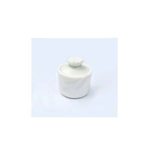 Boîte à sel en marbre de qualité supérieure stockage et organisation de la cuisine bol conteneur à épices produit Offre Spéciale fabriqué en Inde - Product Image 5