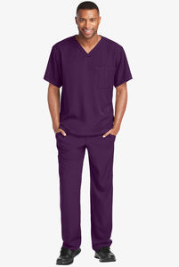 Conjunto de uniformes médicos para hombre, uniforme de poliéster de calidad superior, algodón, clínica, Hospital, enfermera, Logo personalizado - Product Image 5