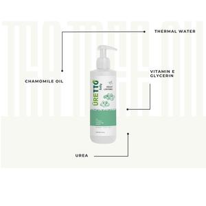 Lotion Corporelle Bébé URETTO 200ml Douce Hydratante à l'Urée, Huile de Camomille et Vitamine E pour une Peau de Bébé Douce, Lisse et Hydratée - Product Image 1