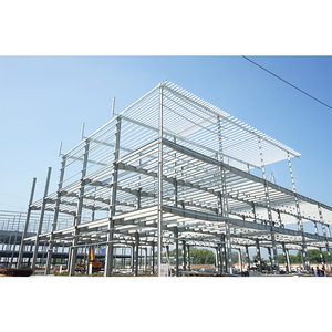 Estructura de acero moderna Construcción prediseñada Estructura de acero prefabricada de acero Almacén y fábrica - Product Image 1