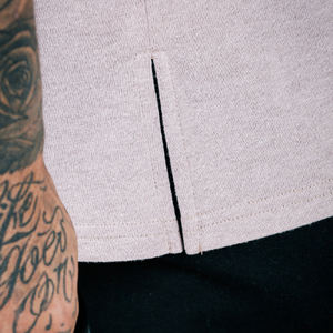 Camiseta de diseño personalizado 50% Algodón 50% poliéster Oem Logo manga corta Camiseta de algodón liso en blanco al por mayor - Product Image 5