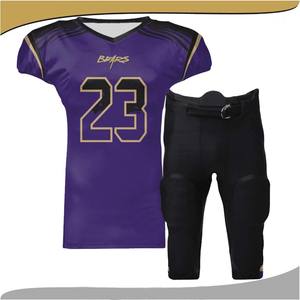 Conjuntos de Fútbol Americano Personalizados 2025 para Hombre, Tallas Grandes, Jersey Transpirable de Manga Corta con Sublimación de Calidad, Mejor Precio - Product Image 1