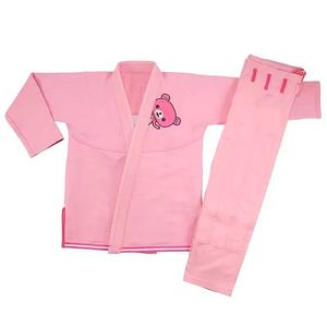 Venta al por mayor Jiu Jitsu personalizado Bjj Gi Brazilian Jiu-Jitsu uniforme Kimono Gi artes marciales y entrenamiento de artes marciales se viste el año 2017 - Product Image 6