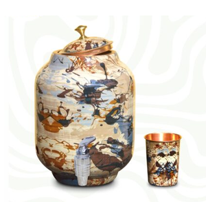 Venta caliente olla de agua de cobre beneficios para la salud con artesanías de olla de agua de cobre de primera calidad al mejor precio - Product Image 2