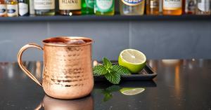 Fabriqués à la main 100% pur cuivre massif métal Moscou Mule tasses 18 oz capacité chopes à bière pour les fêtes - Product Image 6