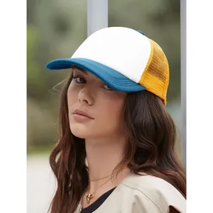 Casquette de camionneur rétro personnalisée à 5 panneaux pour la promotion de produits - Product Image 6