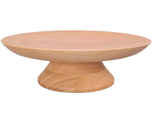 แท่นวางเค้กไม้สำหรับตั้งโชว์คัพเค้กหรือตั้งโชว์เค้กไม้ธรรมชาติสำหรับงานแต่งงาน - Product Image 1