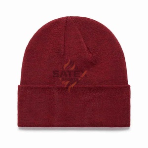 Custom Logo Winter <b>Knit</b> <b>Beanie</b> Hat Unisex Warm Slouchy Skull Cap Wholesale - Product Image 3