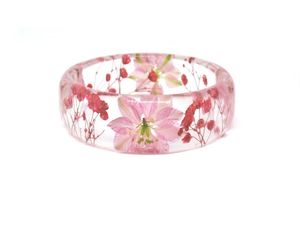 MOTS CLÉS Bijoux fins Bracelets et bracelets fins Bracelets à chaîne et à maillons Résine acrylique Fleur Bracelet Bracelet Bijoux pour - Product Image 3