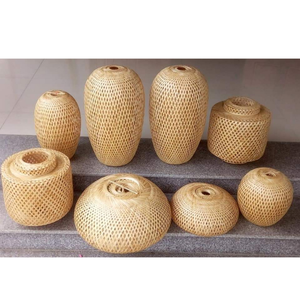 Cestas de Almacenamiento de Bambú de Diseño Clásico de Lujo, Ecológicas, Multifuncionales, Color Personalizado, Hechas a Mano, para Sala de Estar, Entrega Rápida - Product Image 2