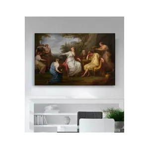 Fida Angelica Kauffman Telemachus Grieving Impression sur toile - Product Image 6
