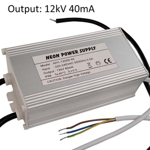 Transformateurs d'éclairage au néon haute luminosité 12kV 40mA IP66 - Product Image 4