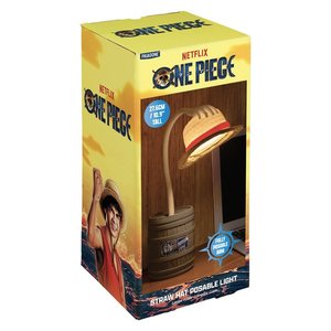Straw Hat Posing Desk <b>Lamp</b> PP14468OPNF - Product Image 2