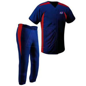 Ensembles d'uniformes de baseball de haute qualité avec option de taille plus, tissu à séchage rapide, design classique pour l'entraînement et les sports de plein air - Product Image 2