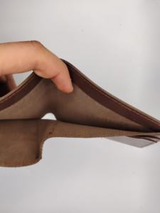 Carteras de piel auténtica con logotipo personalizado para hombre, tarjetero de calidad superior RFID con múltiples ranuras y forro suave disponible al por mayor - Product Image 4