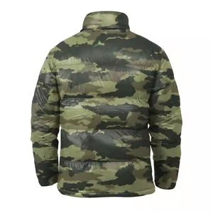 Manteaux matelassés personnalisés pour hommes Veste matelassée à bulles camouflée pour l'extérieur Vestes d'hiver chaudes pour hommes Vestes pour hommes - Product Image 4