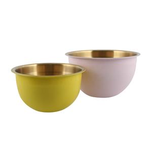 1.5/2.5/3.0/4.0/5.0 QT, Stackable Design, Stainless Steel Nesting <b>Mixing</b> <b>Bowls</b> - Product Image 1