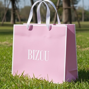 Bolsas de Papel Impresas Ecológicas para Compras, Alimentos, Cosméticos, Joyería, Embalaje de Regalos, Uso Promocional - Biodegradables y Reciclables - Product Image 1