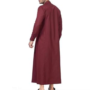 Nuevos hombres Jubba Thobe árabe ropa islámica invierno musulmán Arabia Saudita árabe Abaya Dubai túnicas largas suéter caftán tradicional - Product Image 2
