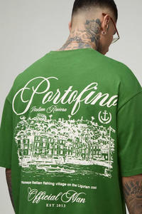 Camiseta Oversize de Hombre 2025 Estilo Urbano 100% Algodón 250GSM Teñido en Hilo Tejido Personalizado Premium Larga Ecológica Transpirable - Product Image 3