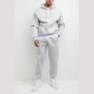 ชุดวอร์มซักแบบมีฮู้ดสำหรับผู้ชายชุดวอร์มผ้าฝ้ายทรงพอดีตัวปกติชุดวอร์มผ้าคอตตอนใส่ได้ทั้งชายและ340gsm ชายและหญิง - Product Image 1