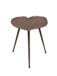 โต๊ะกาแฟทำจากไม้ทรงกลมทำจากอลูมิเนียมโต๊ะกาแฟดีไซน์คลาสสิกและโต๊ะข้างสำหรับตกแต่งบ้าน - Product Image 4