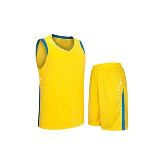Ensemble d'uniformes de volleyball respirants en polyester 100% Techniques imprimées de conception de logo personnalisé - Product Image 3
