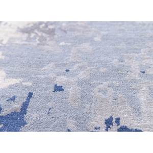 Alfombra Kavi Ivory de Lana y Seda de Bambú Anudada a Mano, Colección Teoría del Caos-Esk-351, 10mm, Abstracta, para Sala de Estar, Pasillo de Adolescentes - Product Image 3