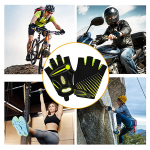 Guantes Deportivos de Ciclismo de Medio Dedo para Verano, Guantes Cortos de Alta Calidad para Ciclismo, Gimnasio y Levantamiento de Pesas - Product Image 5