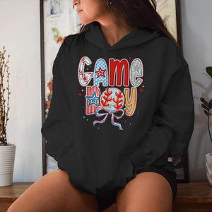 Sudadera con Capucha Extra Grande para Mujer, Diseño Gráfico, Color Negro, Estilo Deportivo, Antiarrugas y Transpirable, con Cierre - Product Image 6