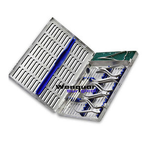 Juego de alicates de arco de alambre de ortodoncia Manual de acero inoxidable con casete de estilización, herramientas de ajuste de aparatos dentales - Product Image 2