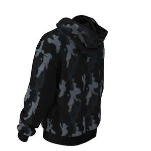 เสื้อฮู้ดมีซิปสำหรับผู้ชายผ้าฟลีซโอเวอร์ไซส์ผ้าคอตตอน100% สำหรับฤดูหนาว - Product Image 4