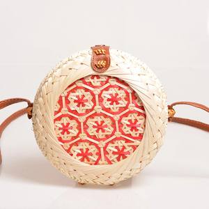Cheap Price Colorful Round <b>Bag</b> Bamboo Bamboo <b>Bags</b> All Sizes Available Ecofriendly <b>Bag</b> <b>for</b> <b>Women</b> - Product Image 4