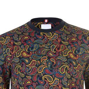 เสื้อสเวตเชิ้ตผู้ชายพรีเมียมสำหรับสตรีทแวร์ ทรงโอเวอร์ไซส์ แขนยาว ปลายแขนและคอเสื้อแบบริบ  ขายส่งเสื้อสเวตเชิ้ตผู้ชาย - Product Image 3