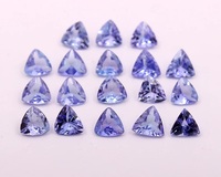 Seltener Hochwertiger Blauer Tansanit im Smaragdschliff, Facettierter Edelstein 3mm-12mm, Unbehandelte Natursteine aus Tansania