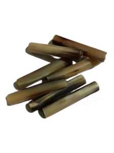 Rollo de cuerno de búfalo Natural de alta calidad, ágata, respetuoso con el medio ambiente, estilo Animal pulido, Color - Product Image 2