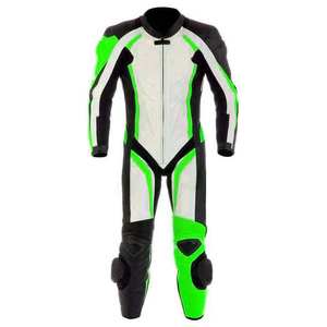 Combinaison de moto unisexe coupe-vent grande taille en cuir premium, service OEM, vêtements de moto internationaux - Product Image 3