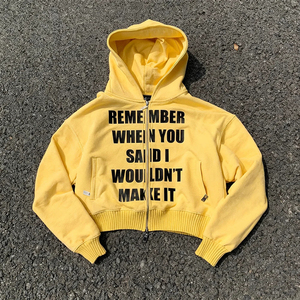 Vêtements grande taille pour hommes Sweat-shirt à capuche en coton avec fermeture éclair Sweat-shirt en tissu polaire imprimé avec logo personnalisé Sweats à capuche d'hiver pour hommes - Product Image 4