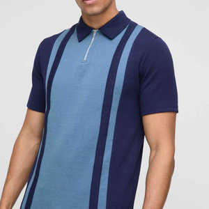 Polos transpirables para hombre con bordado personalizado de algodón de calidad superior, polos informales de marca de talla grande para hombre, polos de moda para hombre - Product Image 2