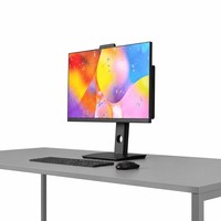 PC Todo en Uno OEM al por Mayor con Core i7/i9, Soporte Giratorio Ajustable en Altura, Estación de Trabajo Empresarial, Pantalla IPS