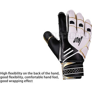 Guantes de Portero profesional ligeros de cuero duradero Diseño de logotipo personalizado de alta calidad - Product Image 5